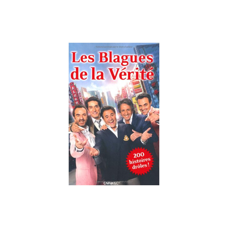 Les histoires drôles : La vérité si je mens