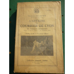 L'Affaire du Courrier de lyon Collection Littéraire Justitia