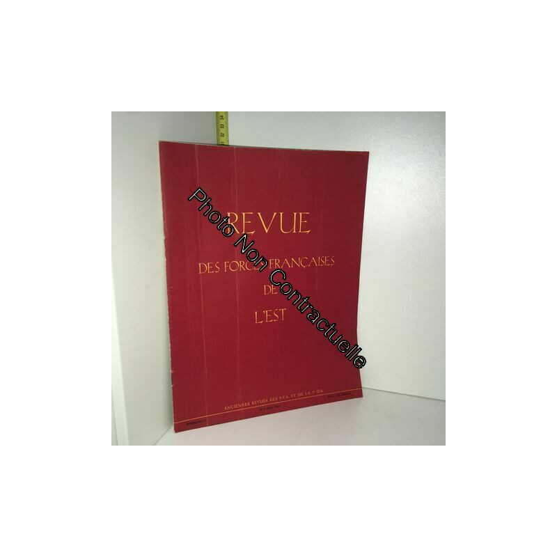 Revue Des Forces Francaises De L'est - N° 5 De Juin 1954