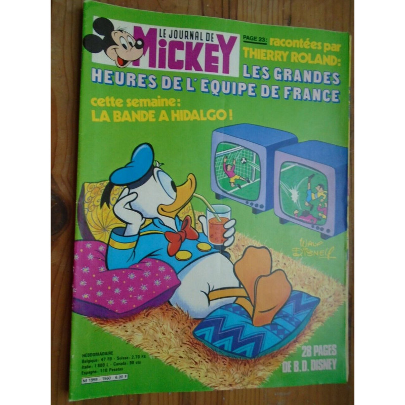 Le Journal de Mickey hebdomadaire N 1560