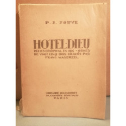 p j hotel dieu Récits D'Hôpital En 1915 ollendorff 1919 Rare