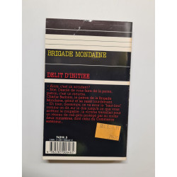 Délit d'initiée - brigade mondaine n°114