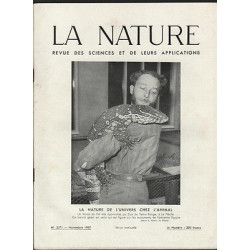 LA NATURE n3271 Induction embryonnaire à l'induction pathogène