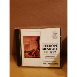 L'Europe Musicale de 1792 - Trio Brentano CD