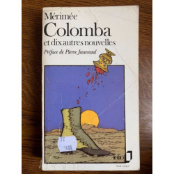 Prosper mérimée Colomba et dix autres nouvelles
