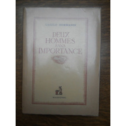 Deux hommes dans importance