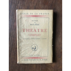 génie DE LA FRANCE - œuvres DE MOLIERE THEATRE