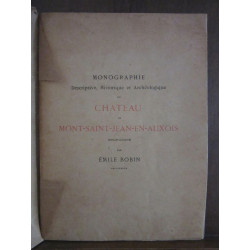 Monographie du Chateau de Mont-Saint-Jean-En-Auxois par