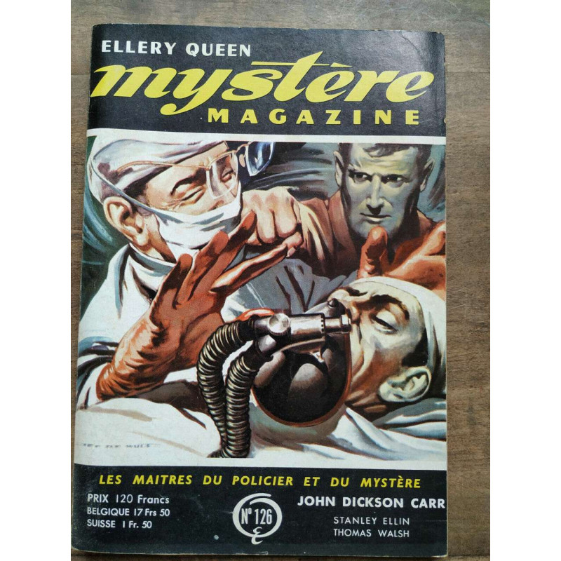 Ellery Queen Mystère Magazine n126 Juillet 1958