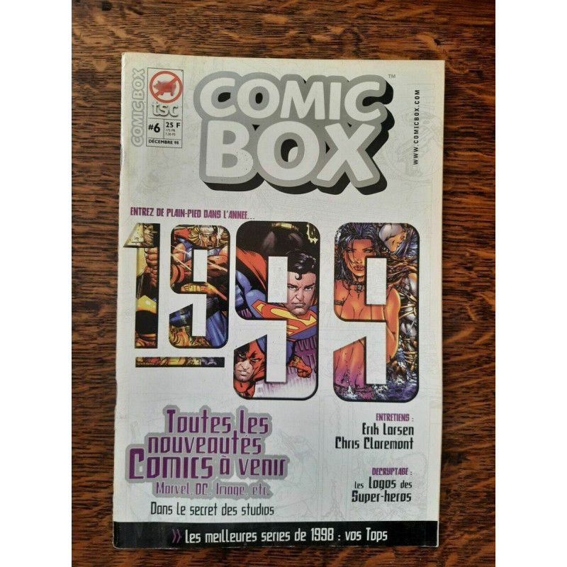 Comic Box n 6 Entrez de plain pied dans l'année 1999 Décembre 1998