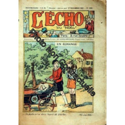 ECHO DU NOEL [No 1215] du 17/12/1933 - UN ECHANGE