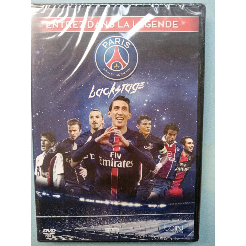 Paris Saint-Germain Backstage Entrez dans la légende DVD simple
