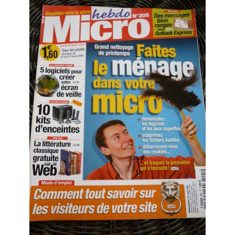 HEBDO MICRO n205 21 mars 2002