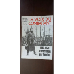 La Voix du Combattant 1916 1976 le message de Verdun n 1417 1976