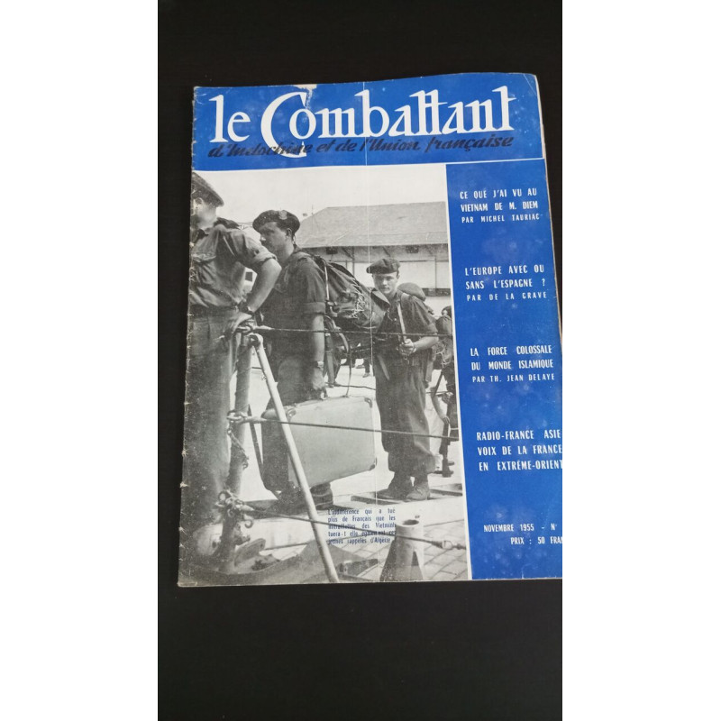 Le Combattant Nº41 / Novembre 1955