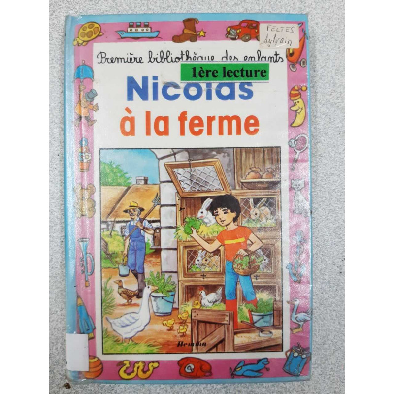 Nicolas à la ferme