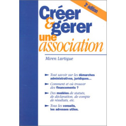 Créer et gérer une association