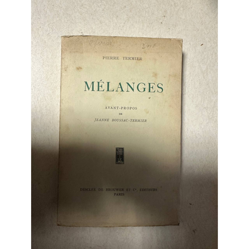 Mélanges