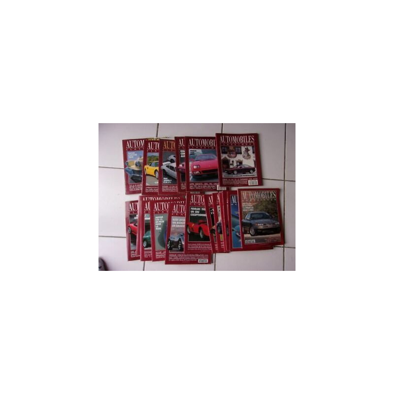 Lotto 18 Recanti Auto Classici Di 1988 Con 1993 29 30 31 34 3