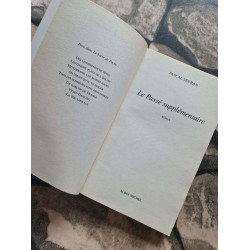 Le Passé supplémentaire