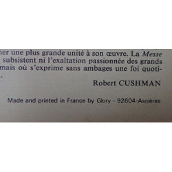 Intégrale De La Messe En Si