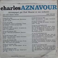 Que C'est Triste Venise