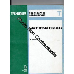 Mathématiques - Techniques Économiques Commerciales...
