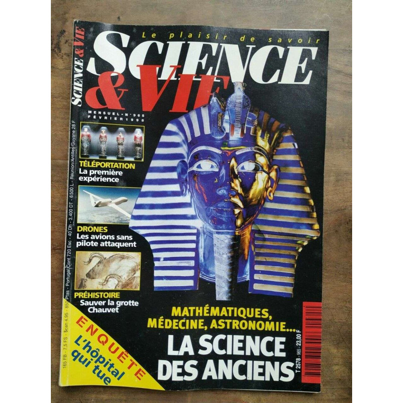 Science Vie Nº 965 Février 1998