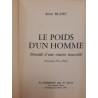 Le poids d'un homme