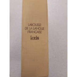 Larousse de la langue française Lexis