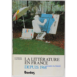 La littérature en France depuis 1968