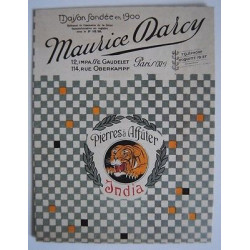 Pub éts Maurice Darcy à Paris Pierres à Affuter INDIA