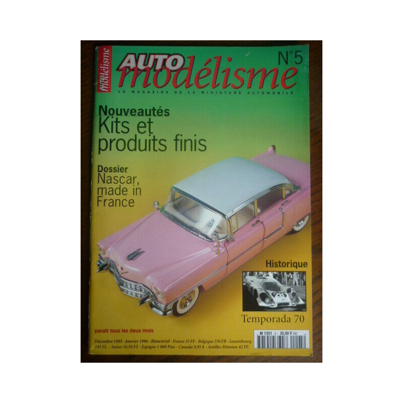 AUTO MODELISME n5 DECEMBRE 1995janvier 1996 modélisme