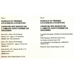 Gregoriaanse / Grégorienne Anthologie