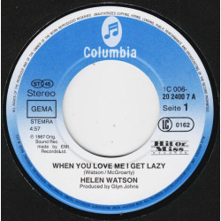 When You Love Me I Get Lazy