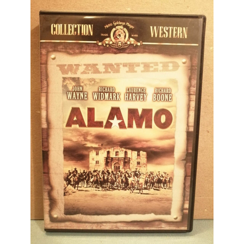Alamo john wayne Richard widmark - Collection western DVD