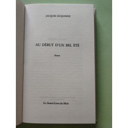 Au début d'un bel été