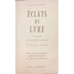 ECLATS DE LYRE 3ème recueil " LES QUATRE SAISONS"