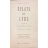 ECLATS DE LYRE 3ème recueil " LES QUATRE SAISONS"