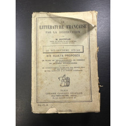 La littérature française par la dissertation 1 le dix-septieme siecle