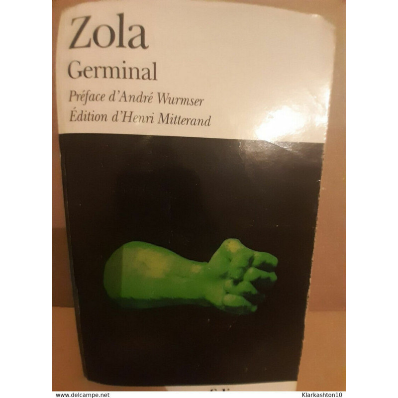 Zola germinal Préface d'André wurmser