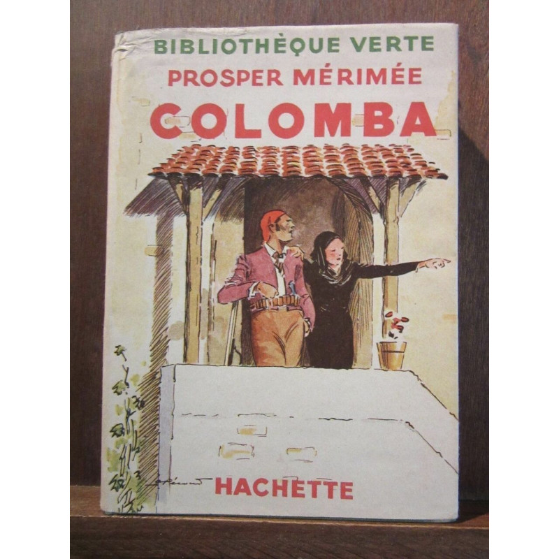 Bibliothèque verte Prosper mérimée colomba Hachette