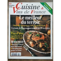 Cuisine et Vins de France Nº 55 Novembre 1998
