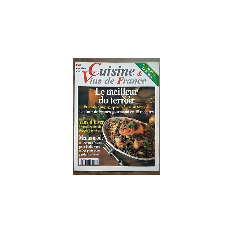Cuisine et Vins de France Nº 55 Novembre 1998