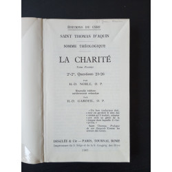 La charité TOME 1