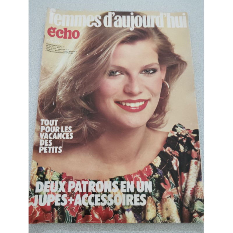 Femmes d'aujourd'hui echo de la mode N°22