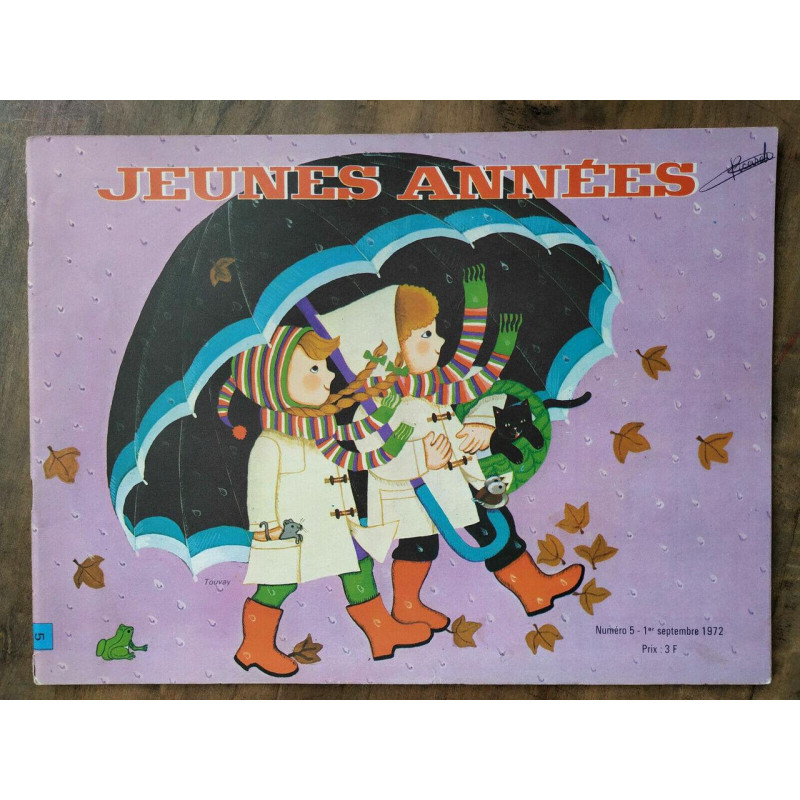 Jeunes Années n5 1 Septembre 1972