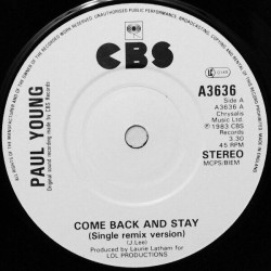 Come Back And Stay (Single Remix Version)