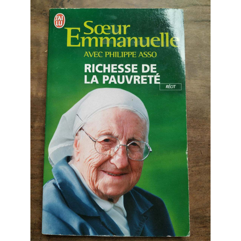 Richesse de la pauvreté J'ai lu