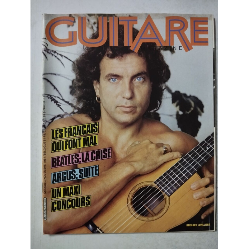 Guitare magazine nº 13 / Novembre 1981